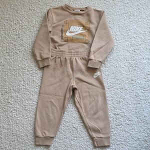 Nike Beige Kids' Tracksuit